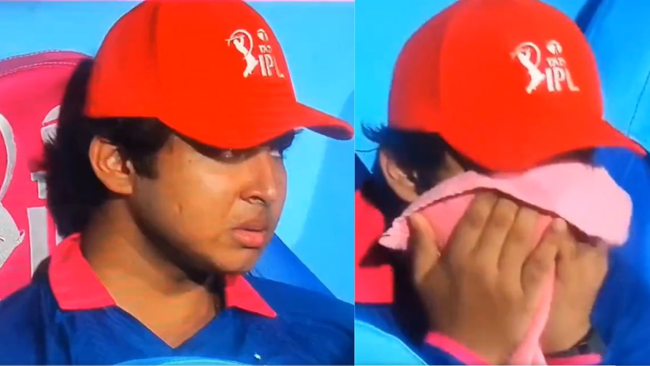 Vaibhav Suryavanshi gets emotional