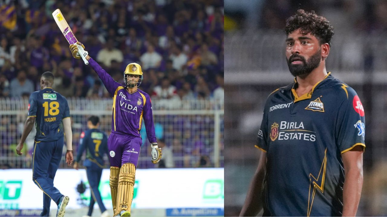 Angkrish Raghuvanshi and Mohammed Siraj
