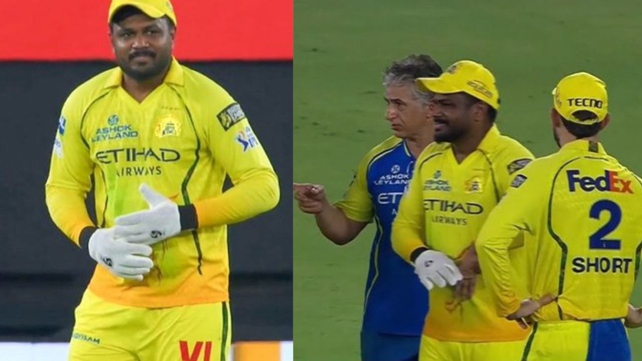 GT vs CSK: Sanju Samson Get Injured