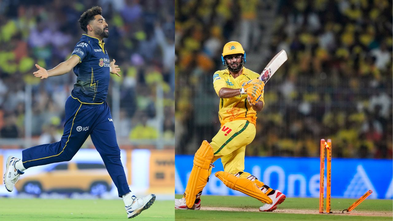 Mohammed Siraj and Urvil Patel