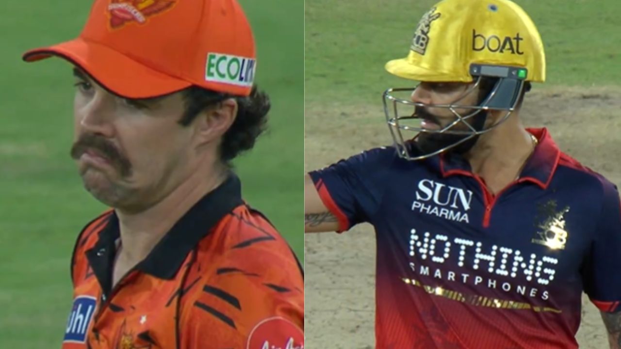Travis Head and Virat Kohli