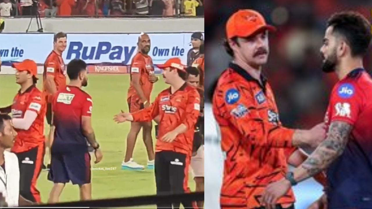 Travis Head and Virat Kohli