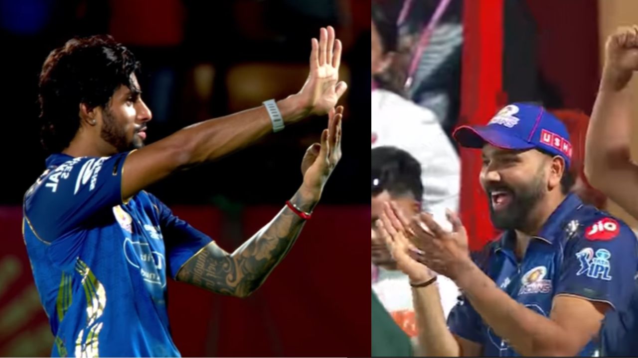 Tilak Varma and Rohit Sharma