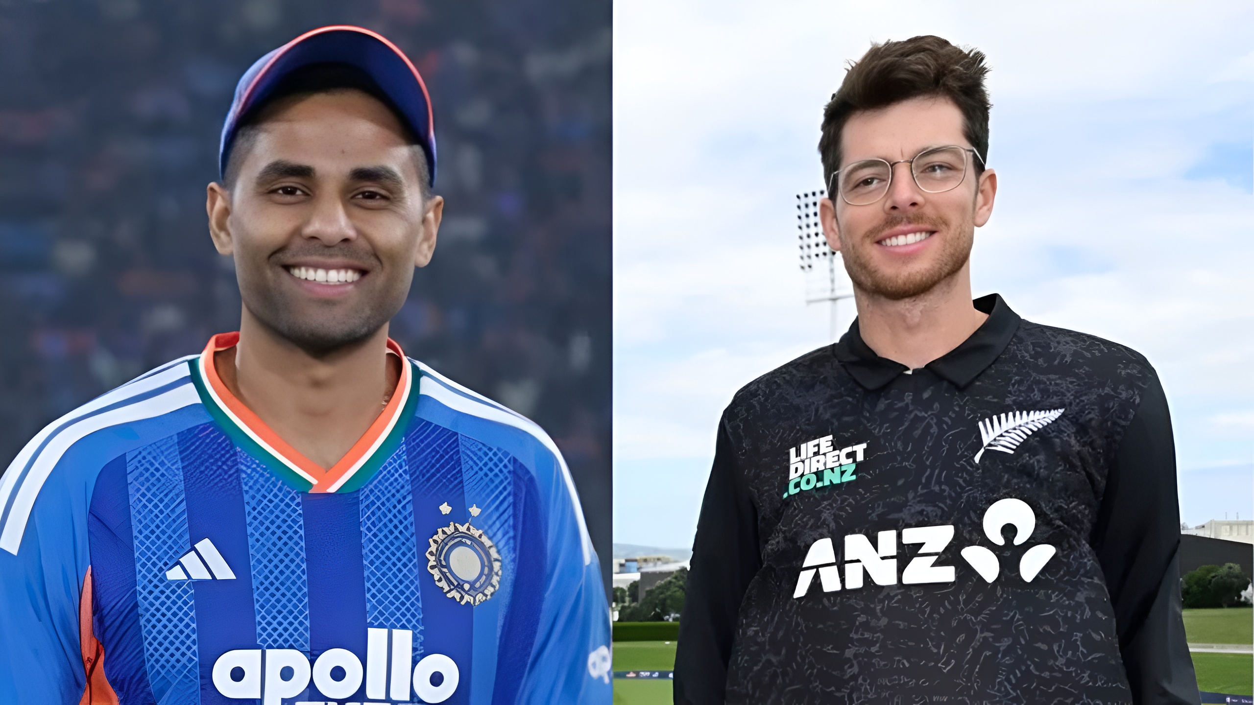 Suryakumar Yadav and Mitchell Santner