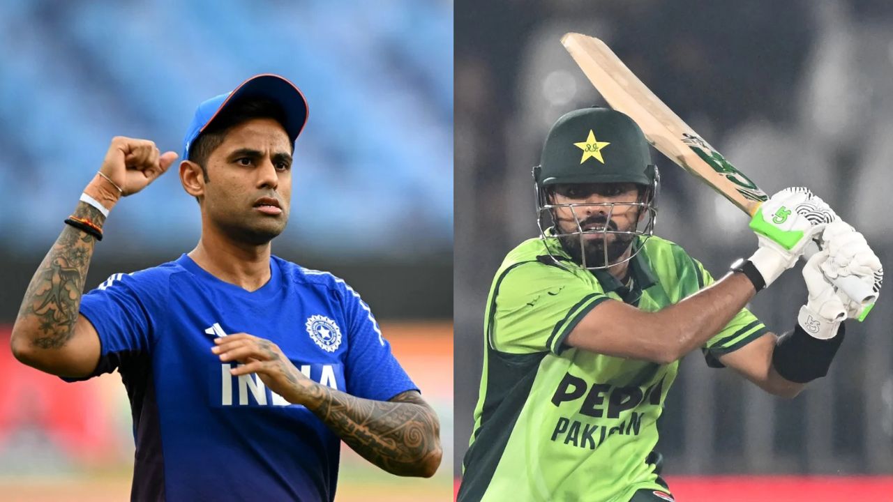 Suryakumar Yadav breaks Babar Azam T20I Record, Becomes first player fastest player in history to play 100 T20Is among Test-playing nations