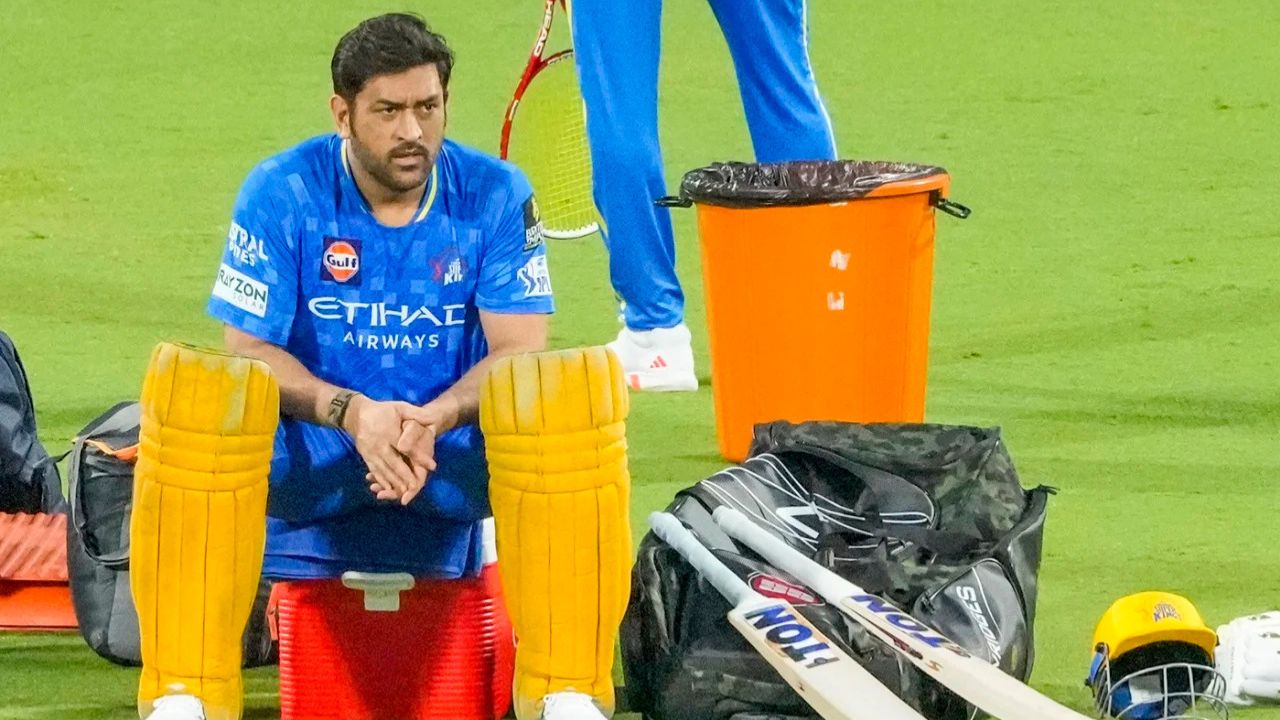 CSK star MS Dhoni start net practice ahead of IPL 2026 season