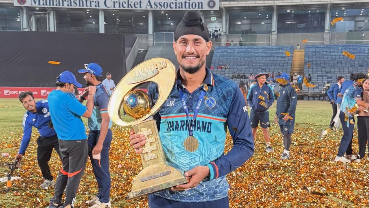 Rajandeep Singh becoming just the second player in CK Nayudu Trophy history to score 400 runs in an innings