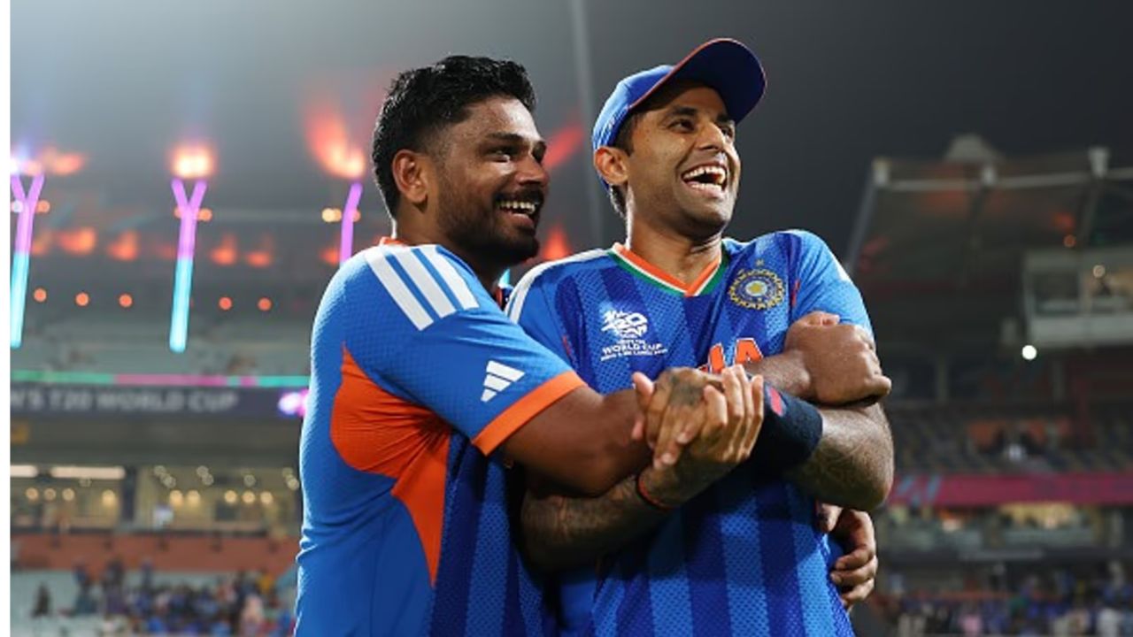 Sueyakumar Yadav And Sanju Samson