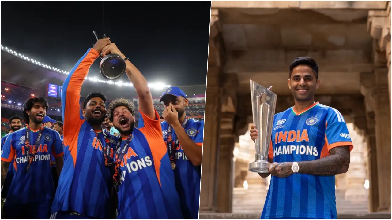 T20 World Cup Title And Trophy