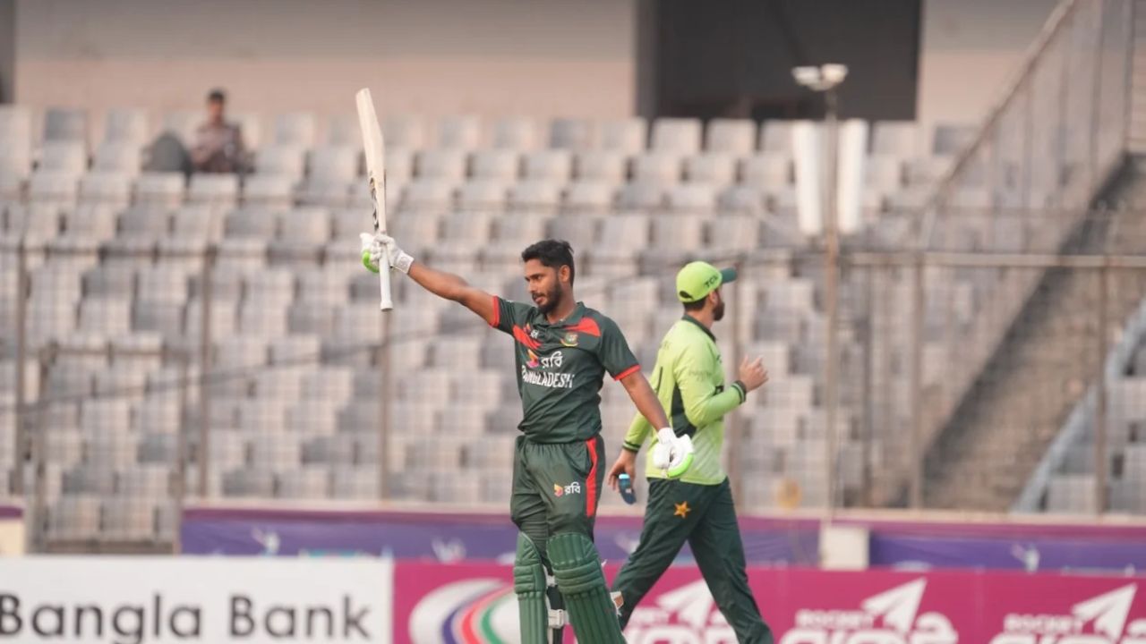 Tanzid Hasan Century