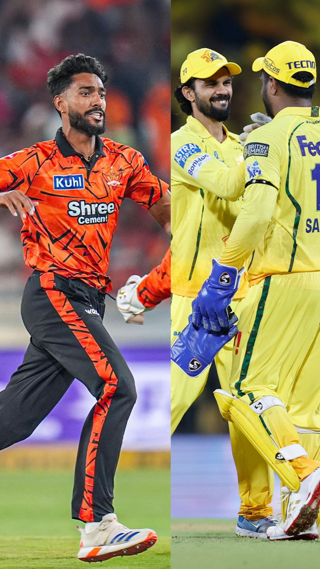 CSK vs SRH Head-to-Head Record