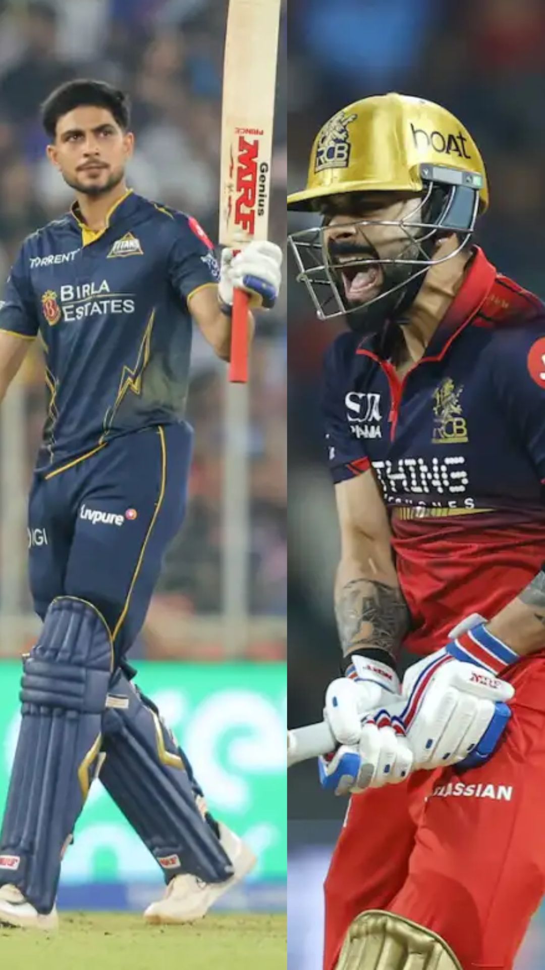 RCB vs GT Head-to-Head Record