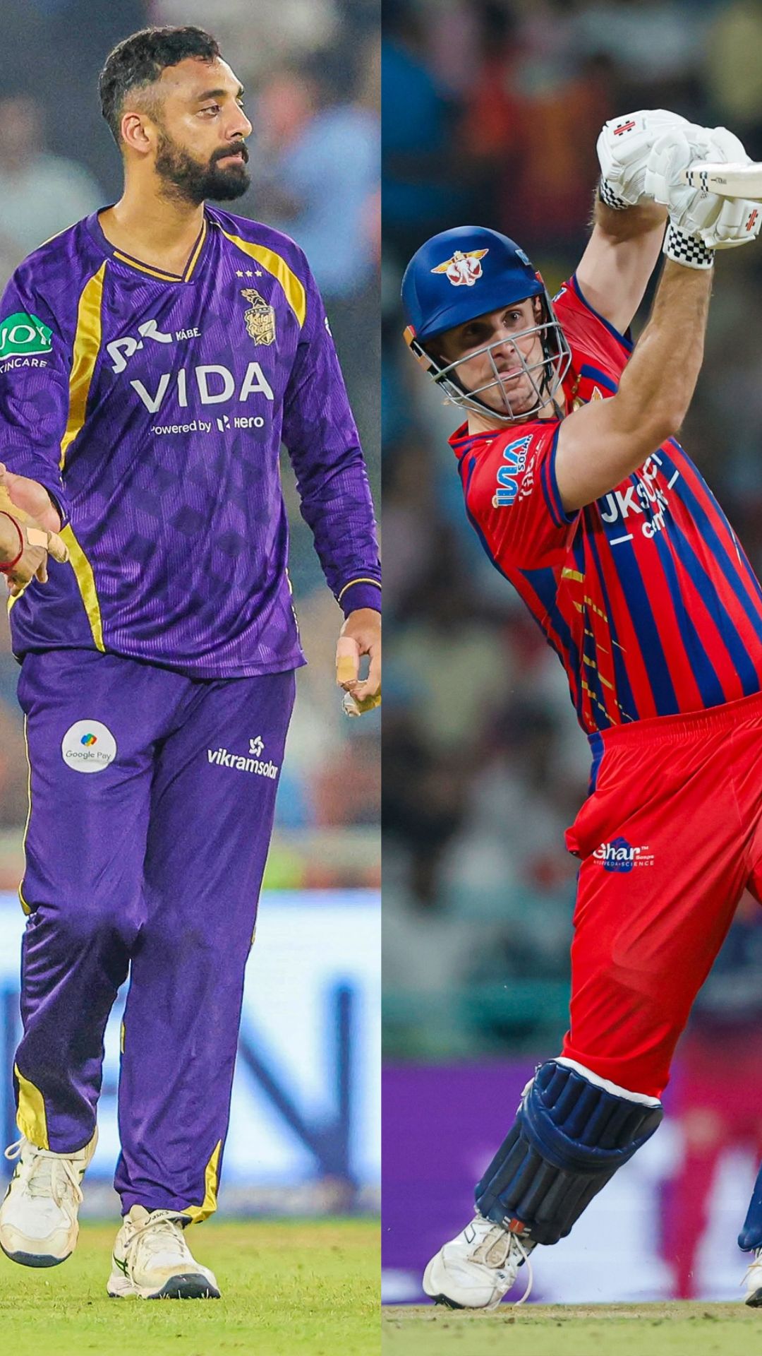 LSG vs KKR Head-to-Head Record