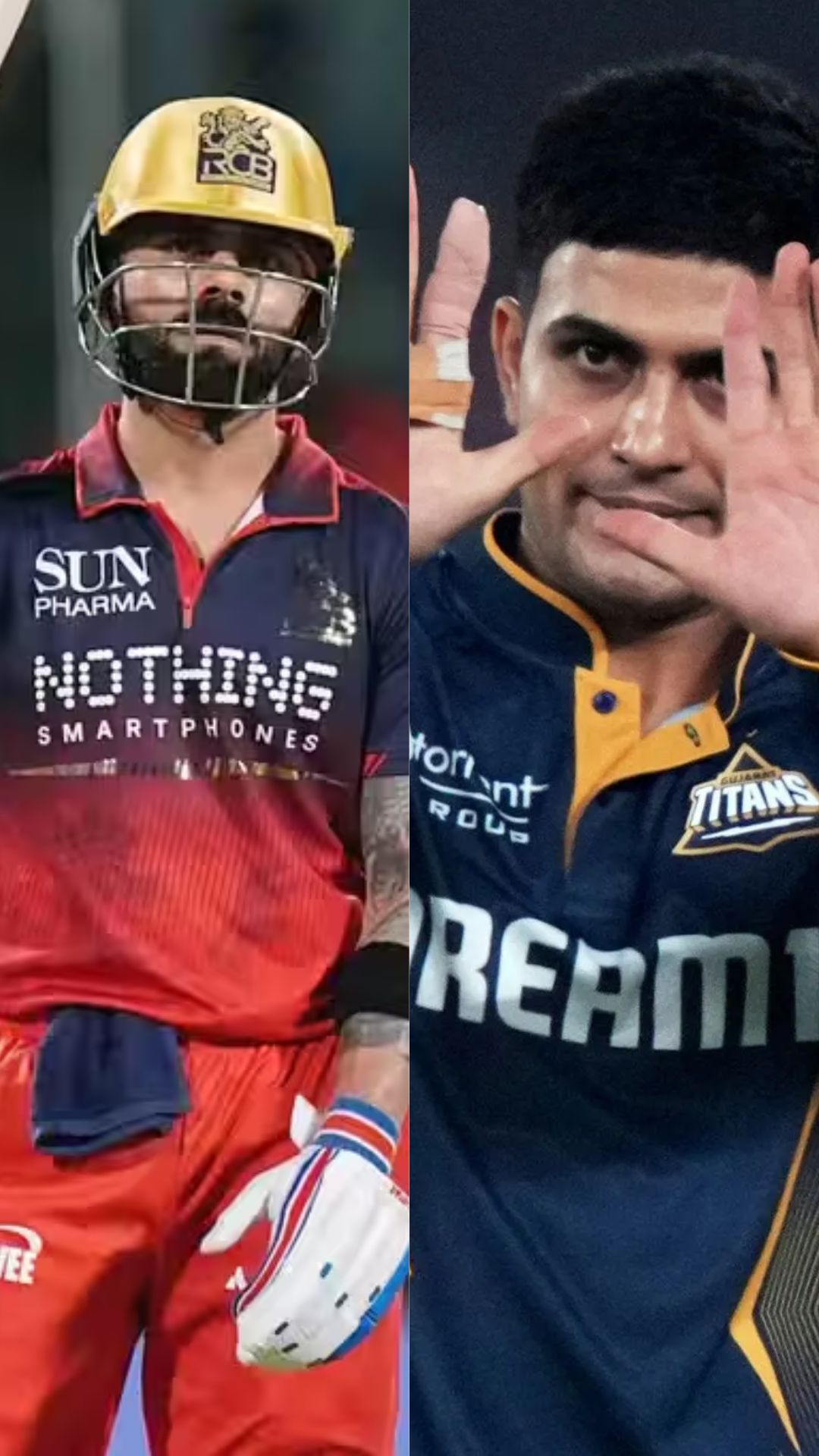 GT vs RCB Head-to-Head Record