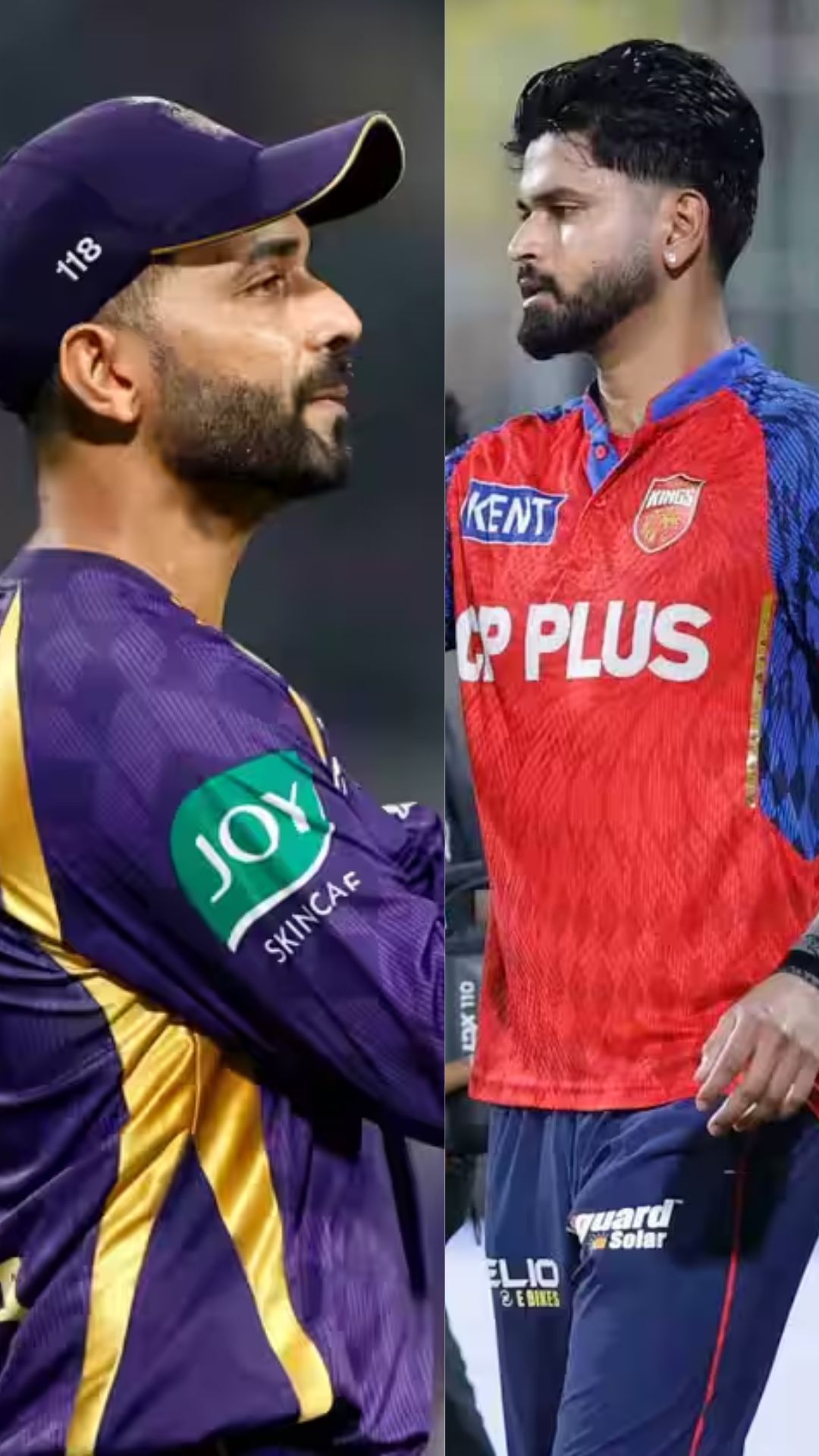 KKR vs PBKS Head-to-Head Record