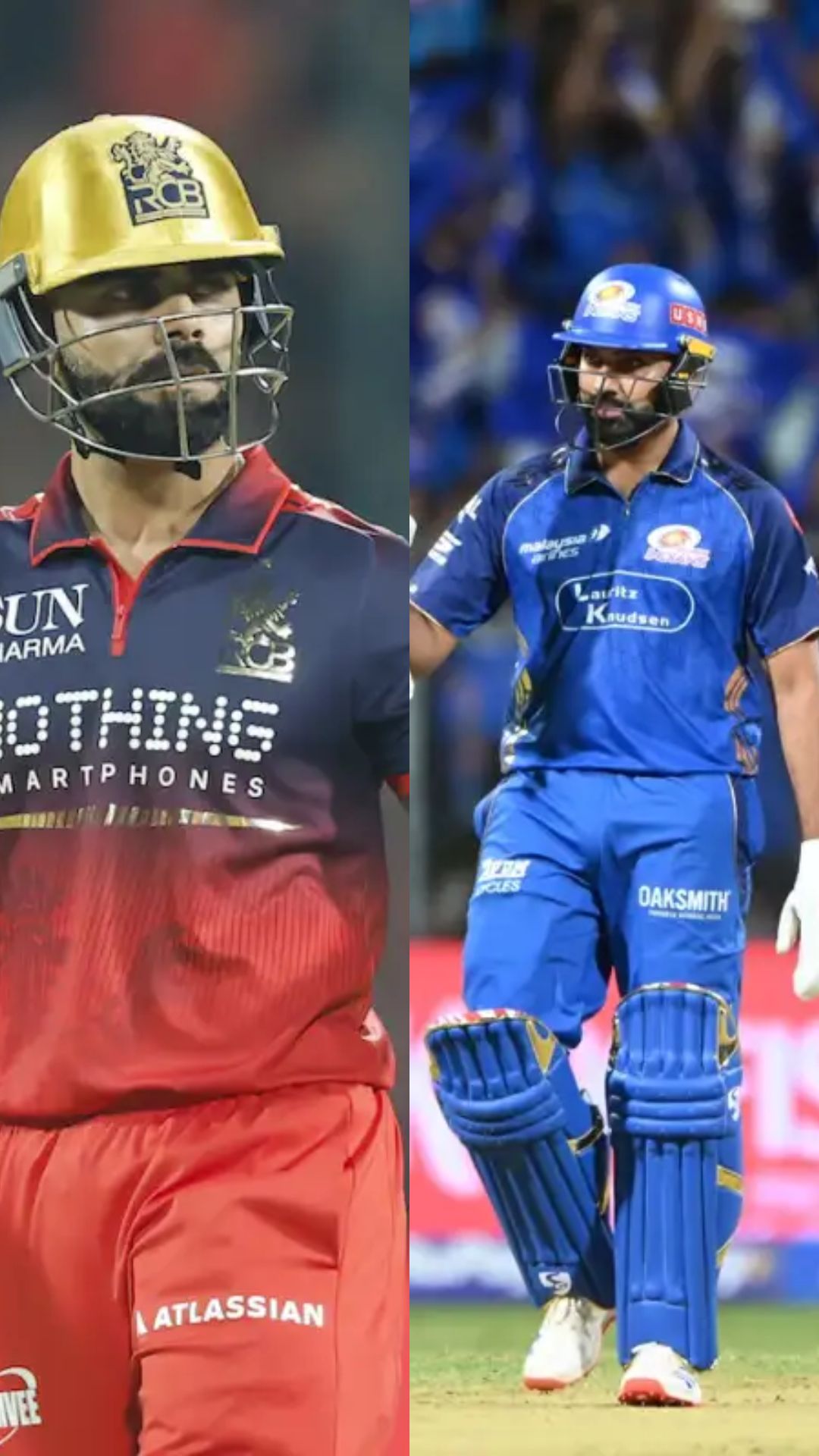 MI vs RCB Head-to-Head Record