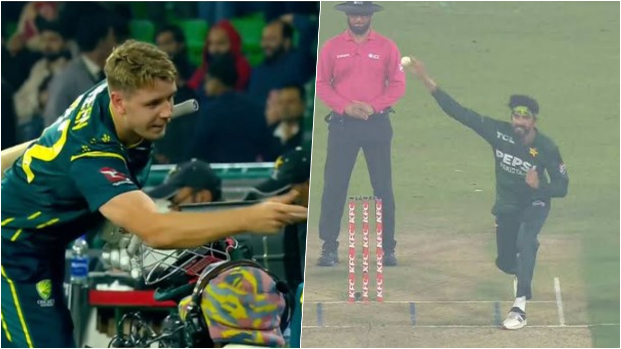 Usman Tariq And Cameron Green In PAK Vs AUS