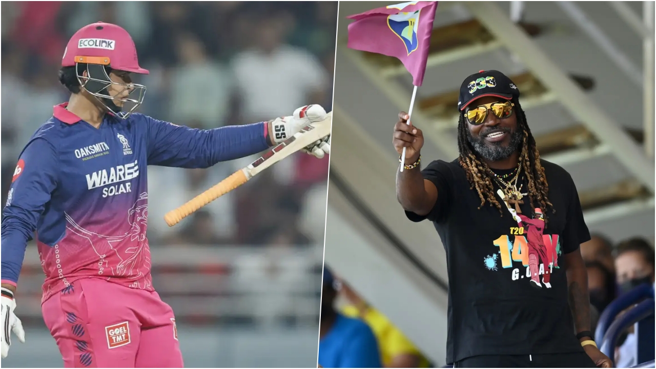 Vaibhav Sooryavanshi And Chris Gayle Post