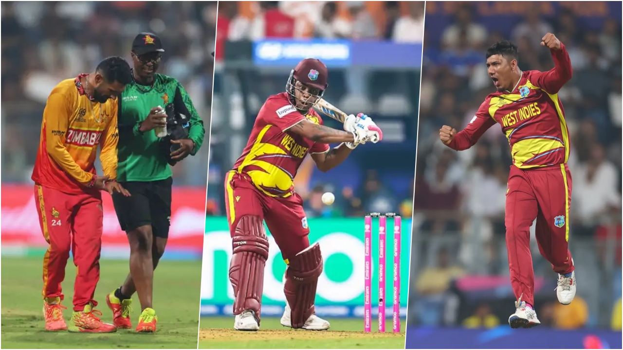 WI Vs ZIM Match Report