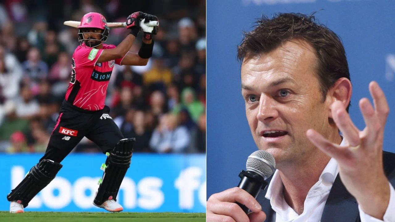 Babar Azam and Adam Gilchrist