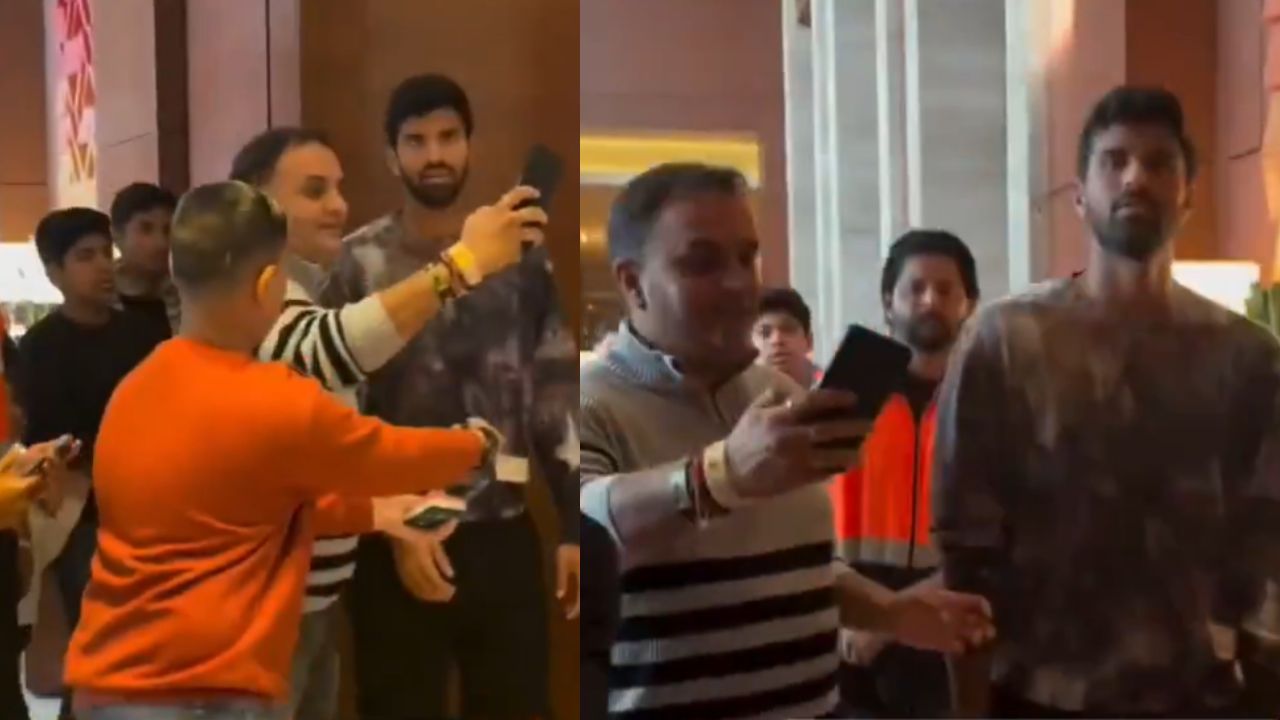 Washington Sundar video goes viral when he refuses to take selfie with fans