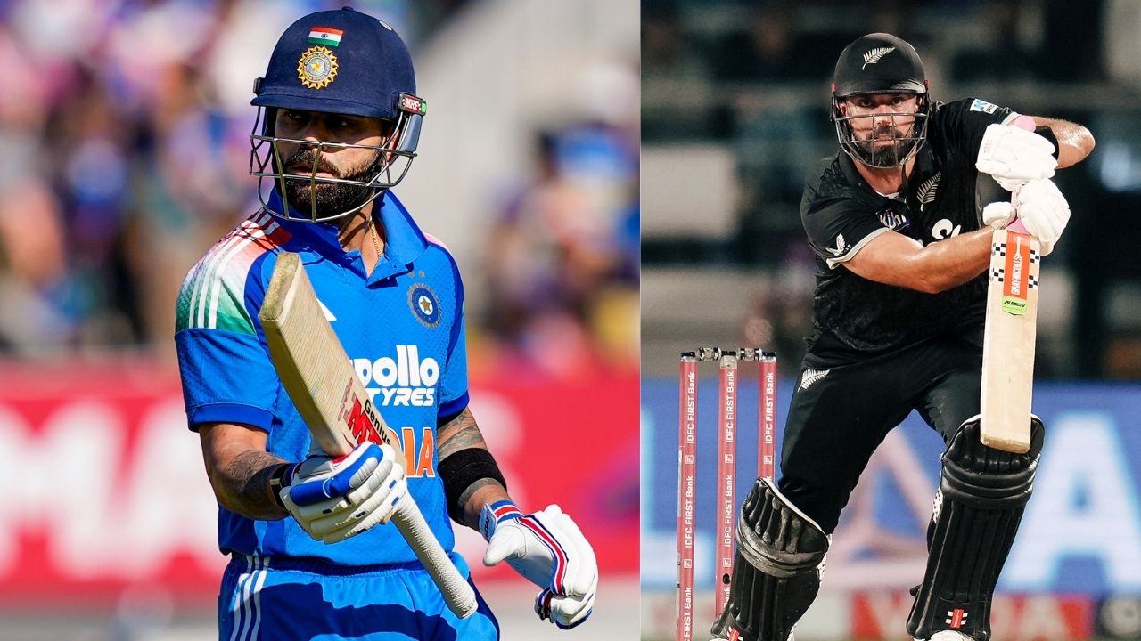 Daryl mitchell snatched ICC ODI number 1 position from Virat Kohli in just 7 hours