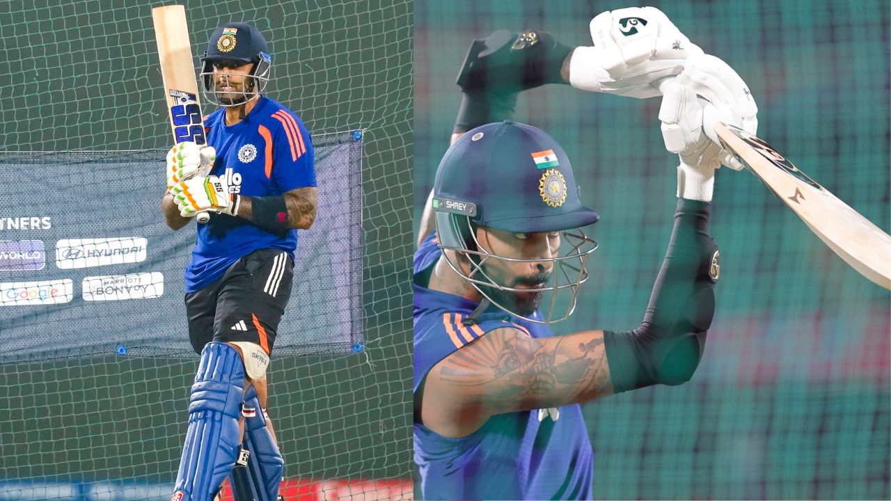 Suryakumar Yadav and Hardik Pandya Practice Session VIDEO viral ahead of IND vs NAM