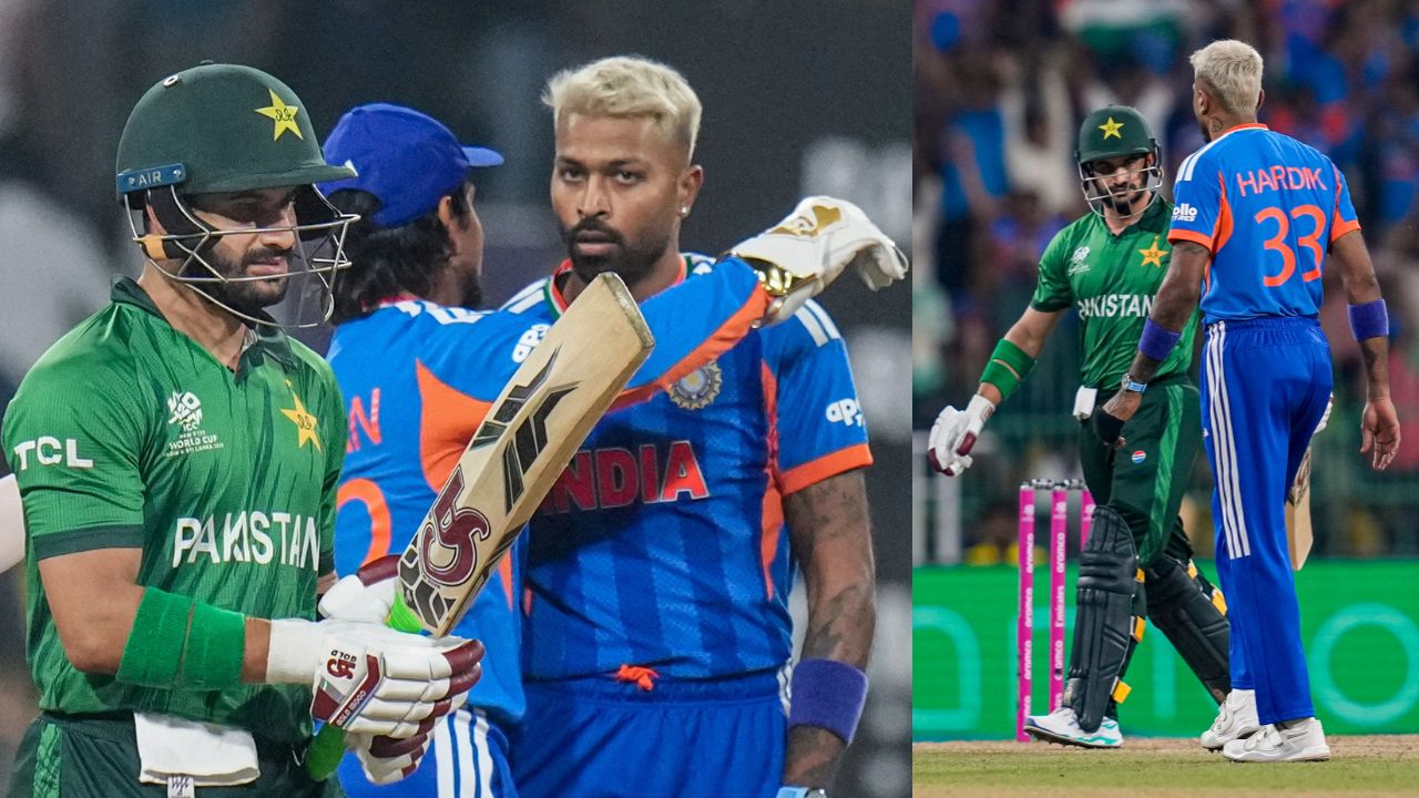 Hardik Pandya No Look Wicket celebration went viral after Sahibzada Farhan gets Out VIDEO