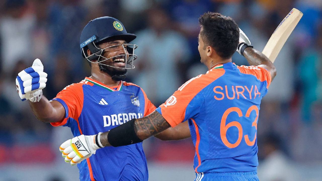 Sanju Samson and Suryakumar Yadav