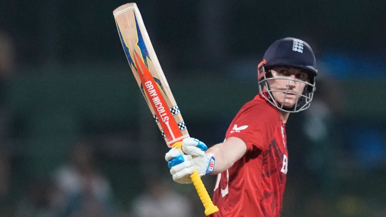 England Captain Harry Brook