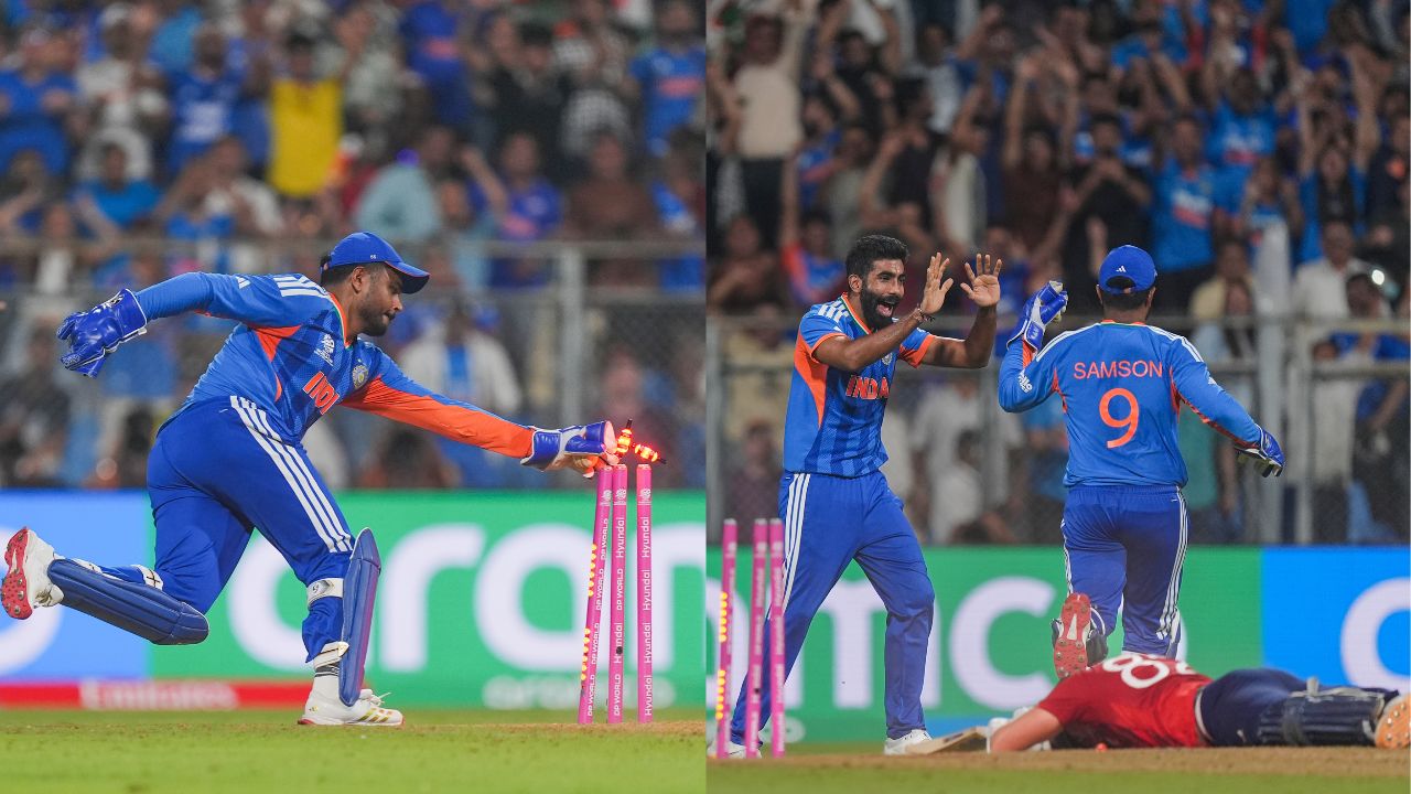 Sanju Samson and Jasprit Bumrah