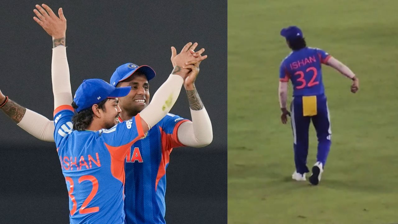 Ishan Kishan ask suryakumar yadav for bowling on Fans demand Video went viral ind vs nz final match