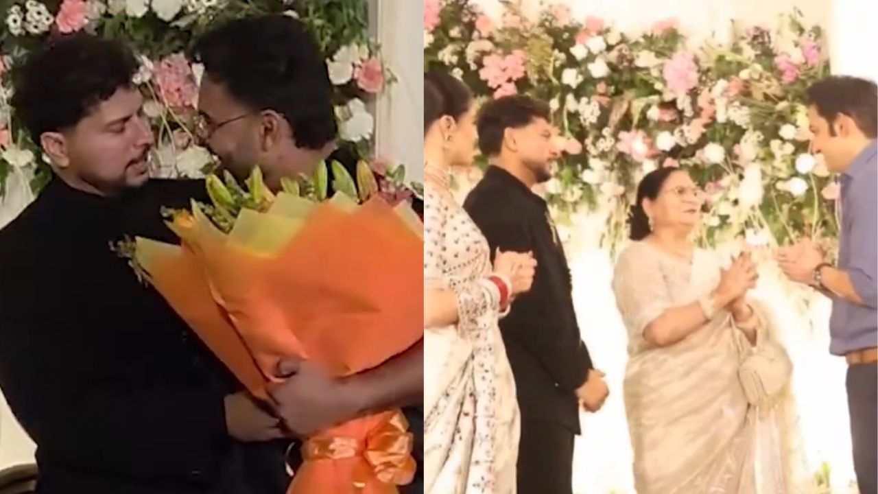 Kuldeep Yadav Vanshika Wedding Reception