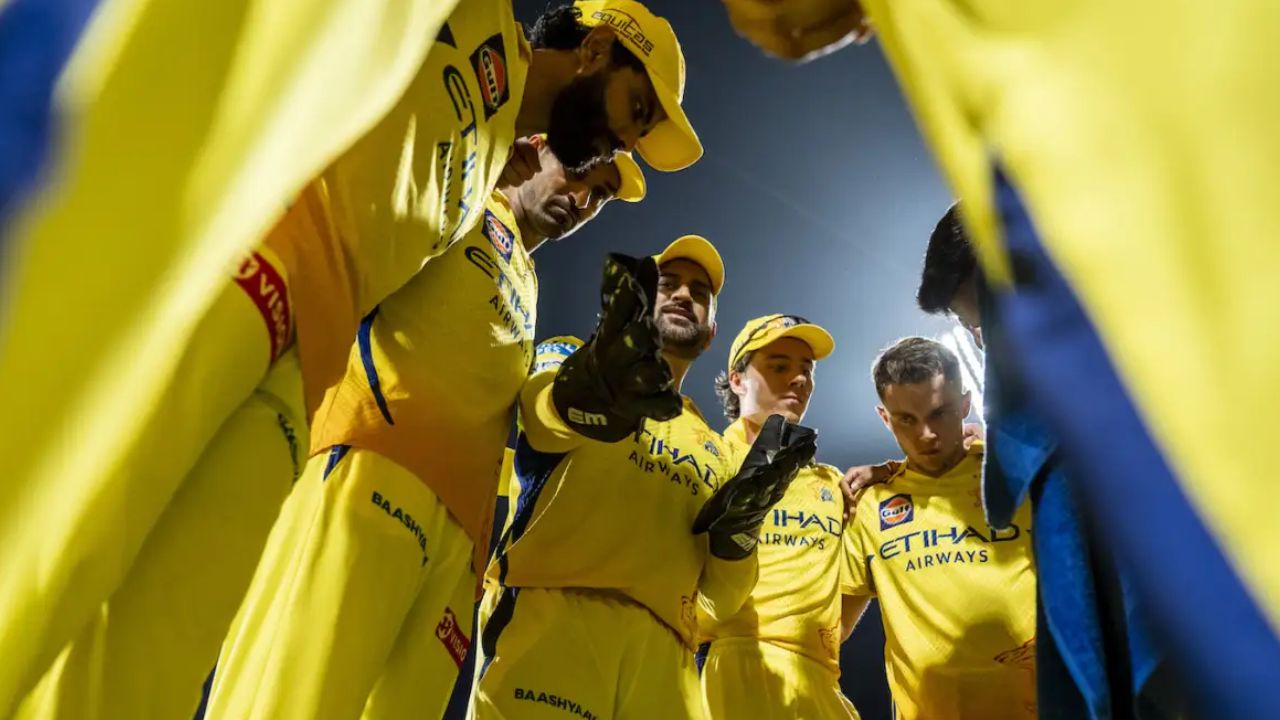 Big Blow or CSK Dewald Brevis Injured after MS Dhoni ahead of Chennai super kings opening match
