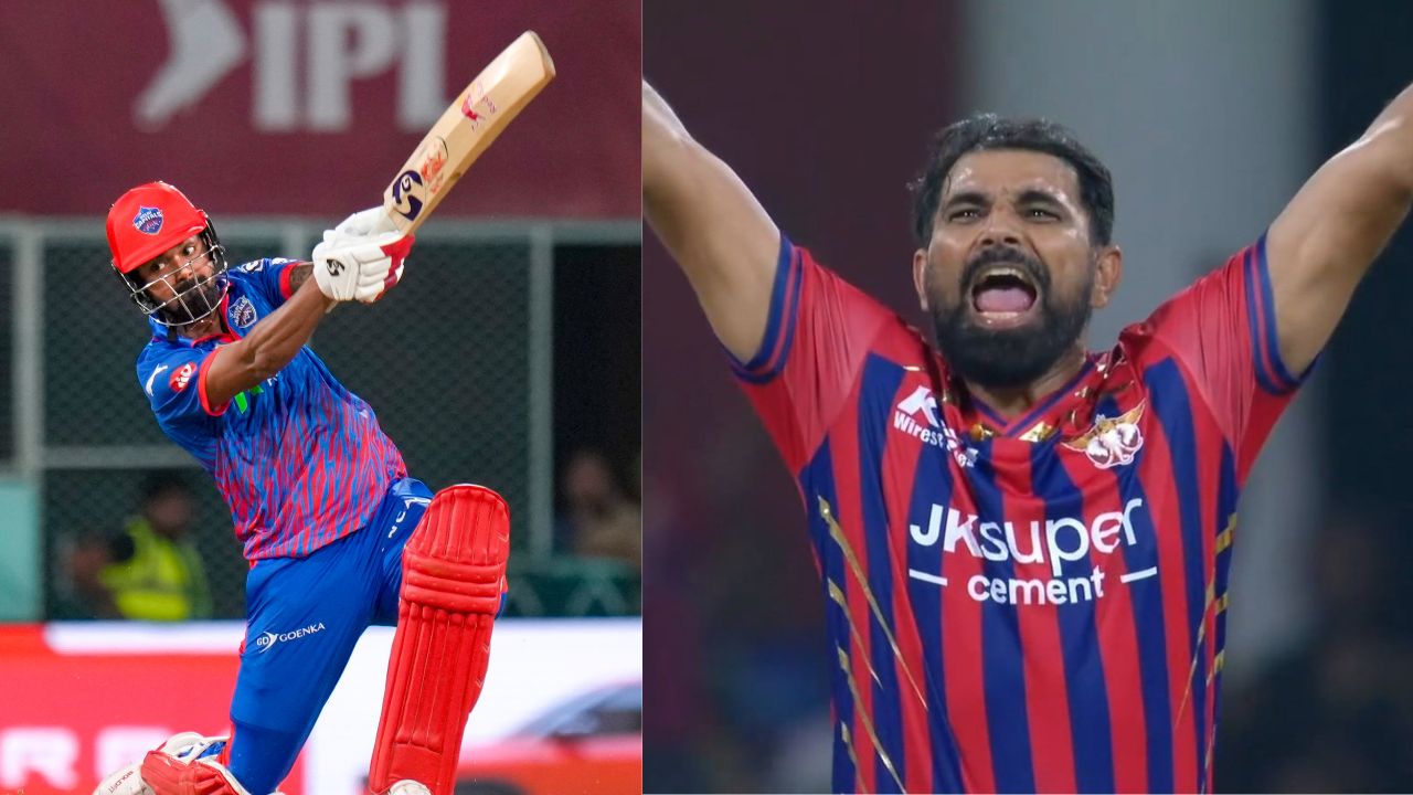 LSG vs DC Mohammed Shami has KL Rahul caught off the first ball of the chase