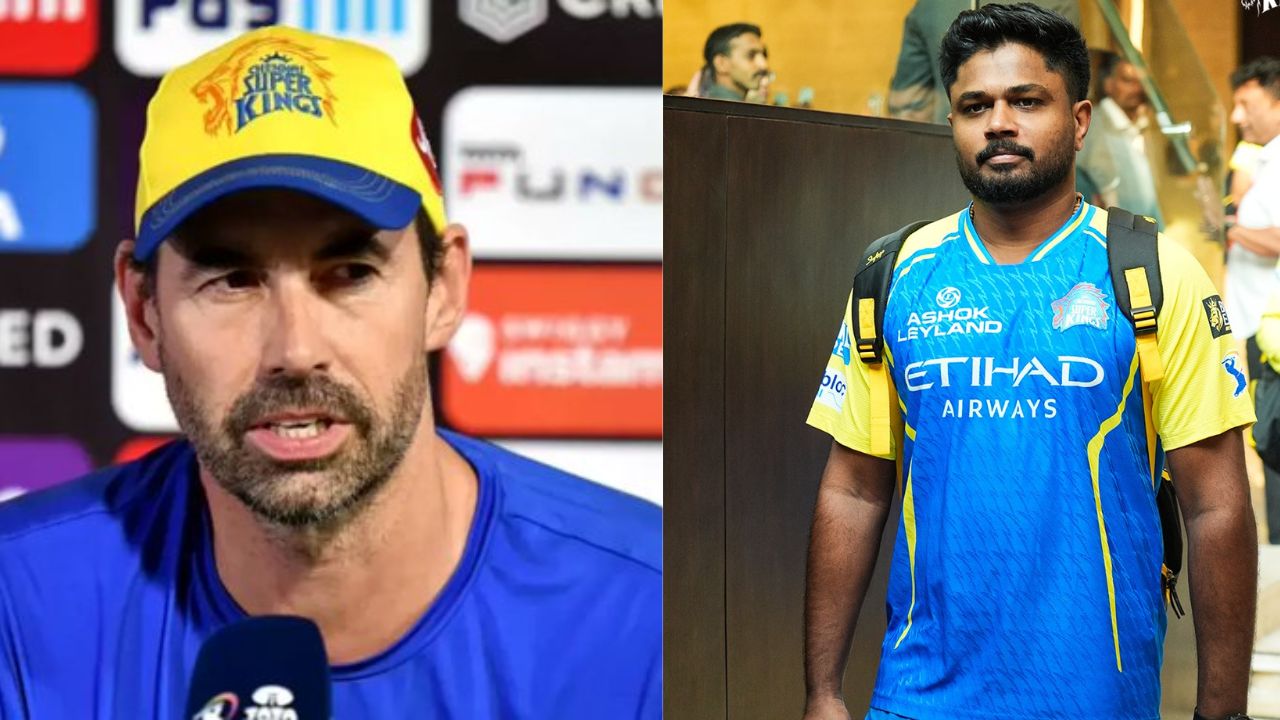 Sanju Samson poor form is big concern for CSK Chennai Super Kings Coach Stephen Fleming defend him