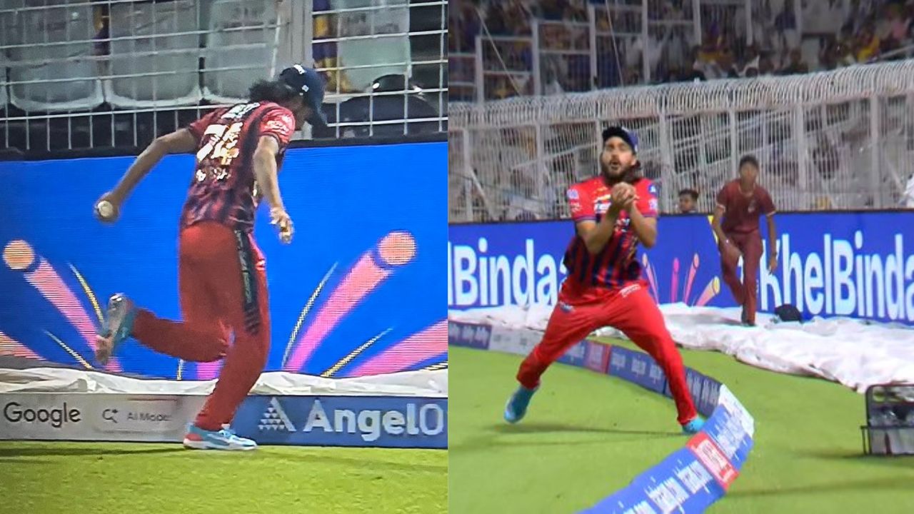 Finn Allen Catch by Digvesh Rathi become new controversy after KKR vs LSG Match