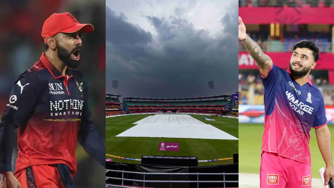 RR vs RCB Weather Report