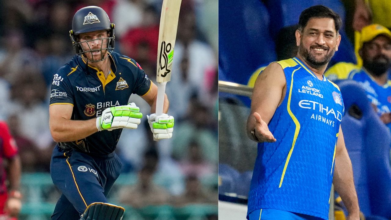 Jos Buttler and MS Dhoni