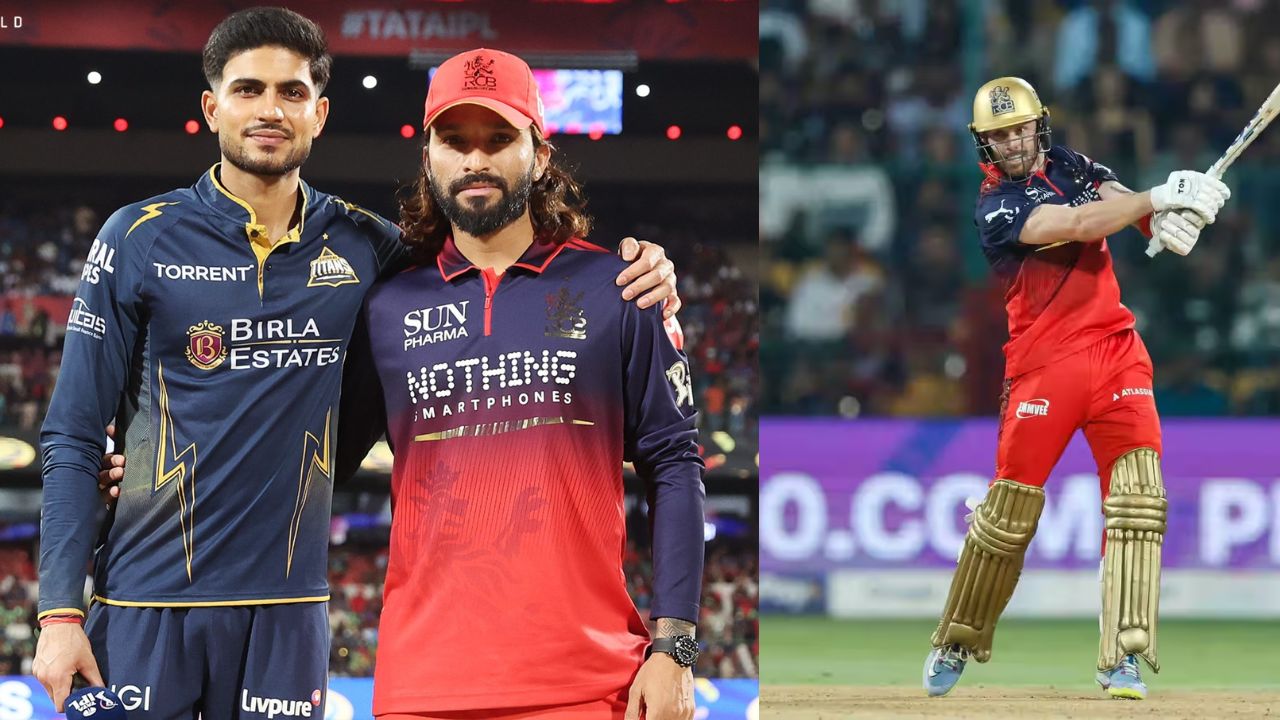 RCB vs GT Playing XI Royal Challengers Bengaluru won the toss and chose to bowl against Gujarat Titans