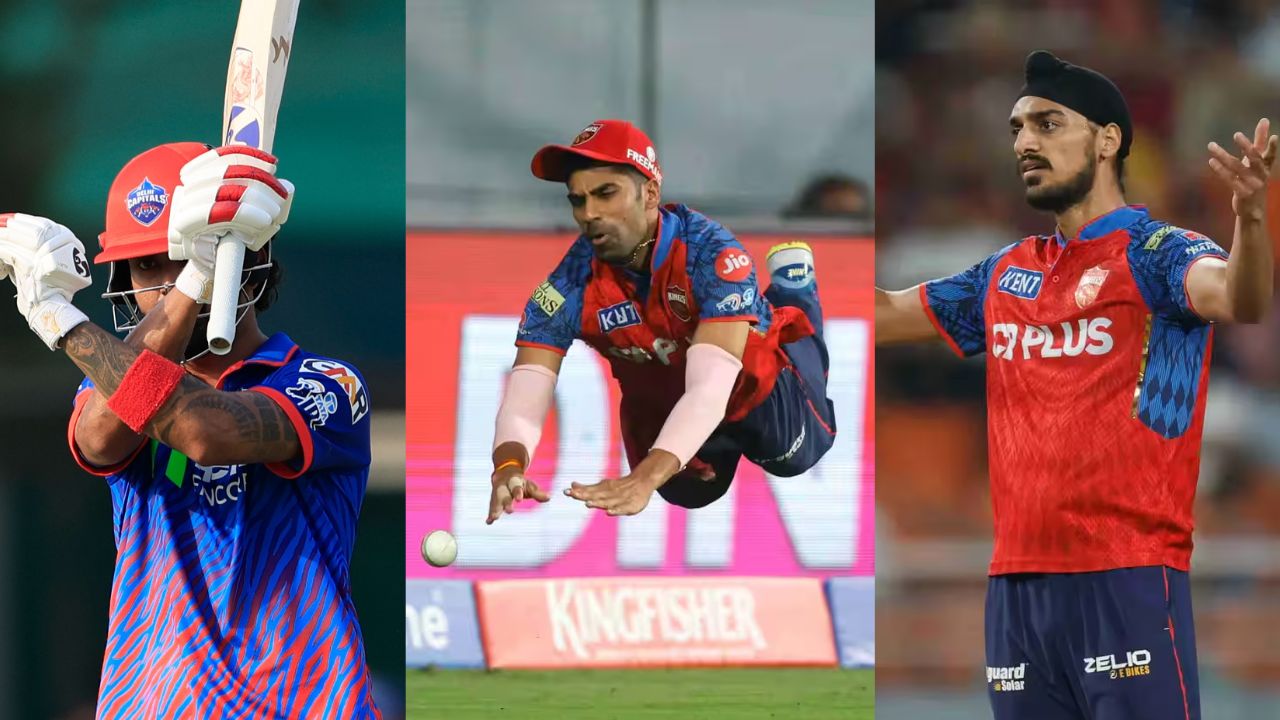 KL rahul, Shashank Singh and Arshdeep Singh