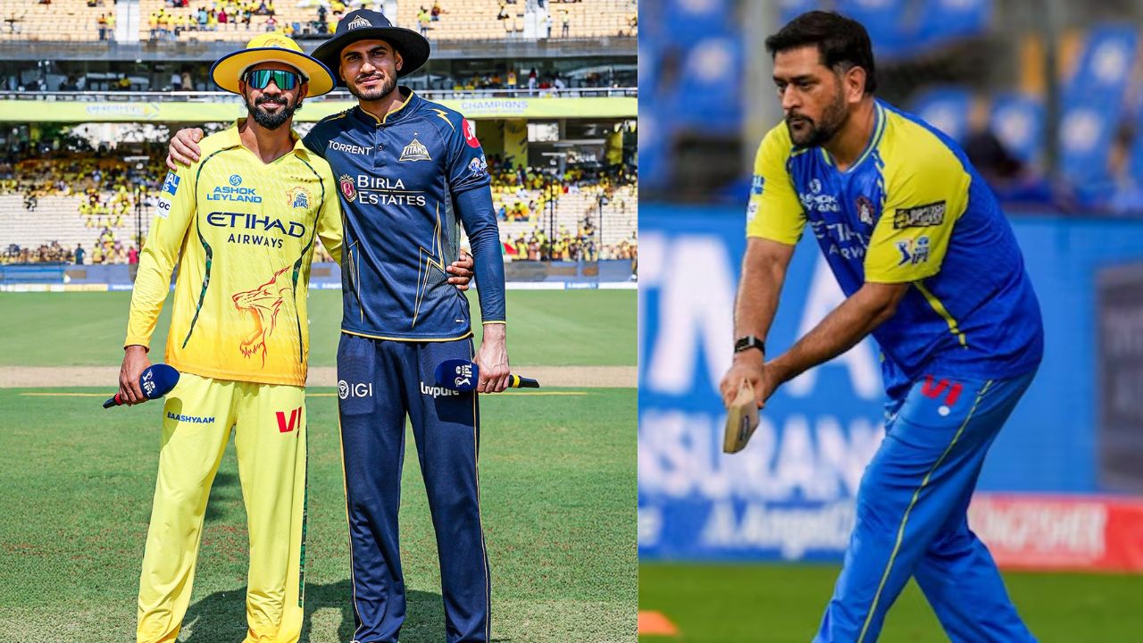 CSK vs GT Playing XI Gujarat Titans won the toss and chose to bowl against Chennai Super Kings MS dhoni