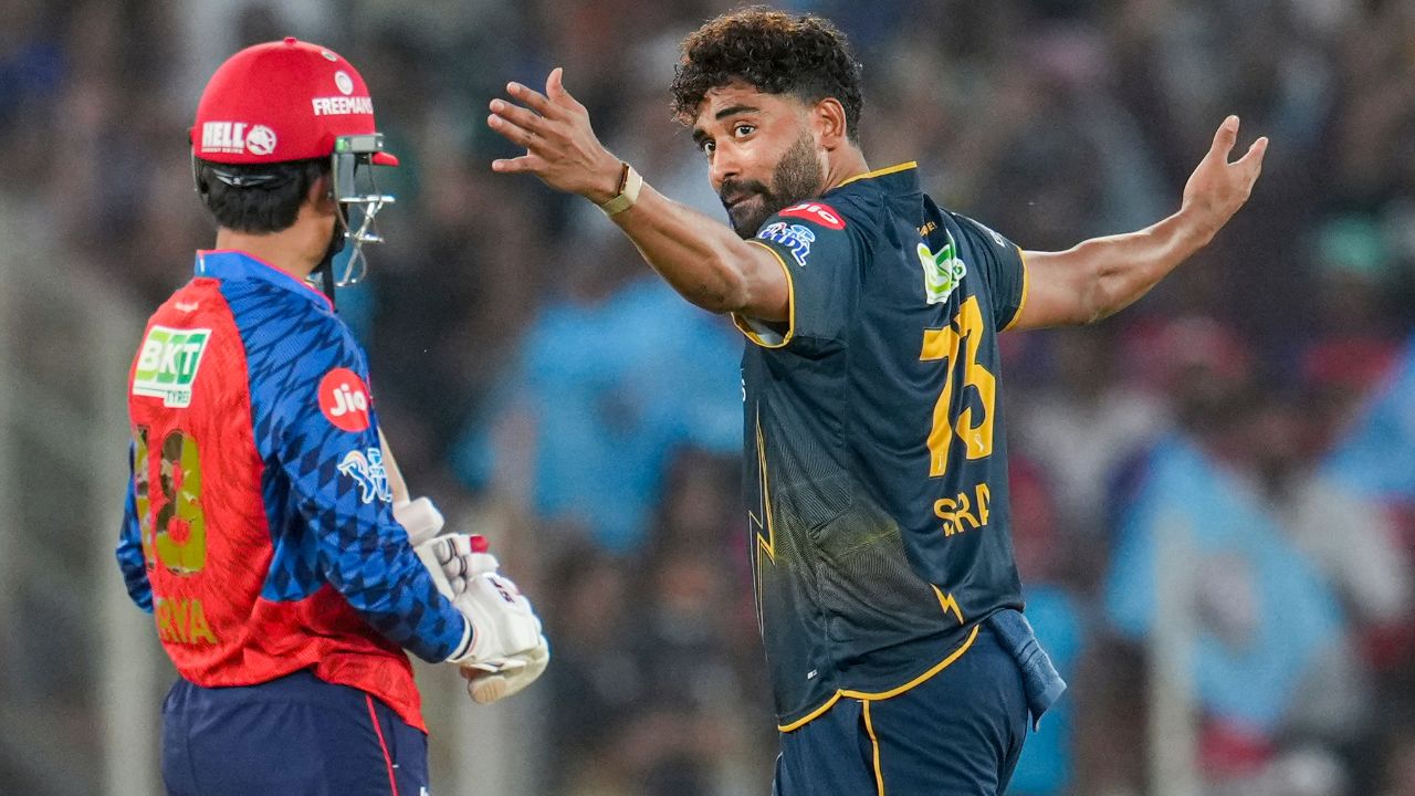 Mohammed Siraj against Punjab Kings