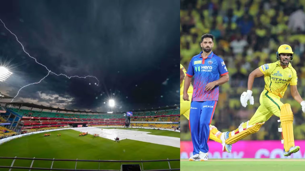 DC vs CSK Weather Update