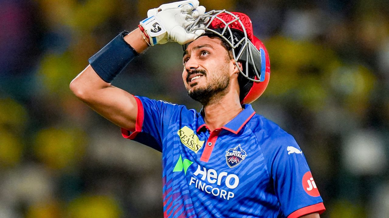 Axar Patel in DC vs CSK