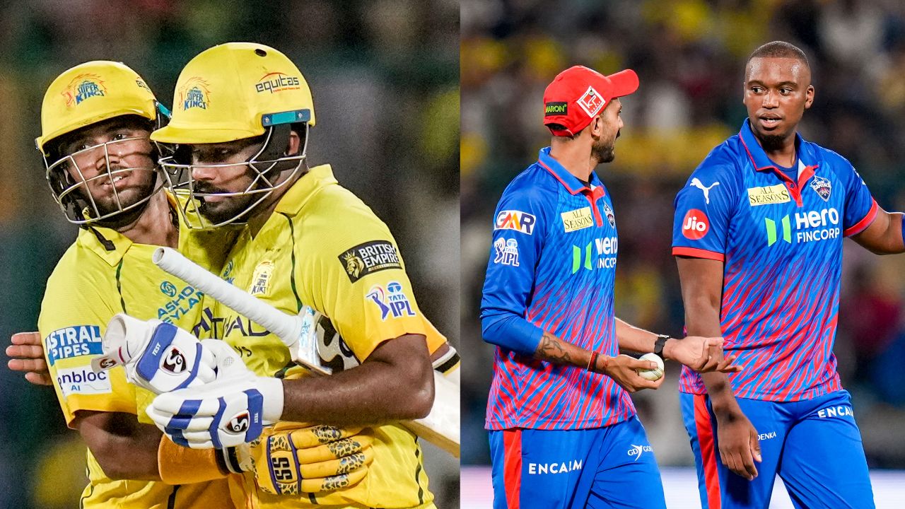 DC vs CSK Chennai Super Kings Beat Delhi Capitals by 8 wickets Sanju Samson and Karthik Sharma