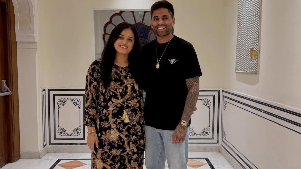 Suryakumar Yadav and Devisha Shetty become parents of a baby girl