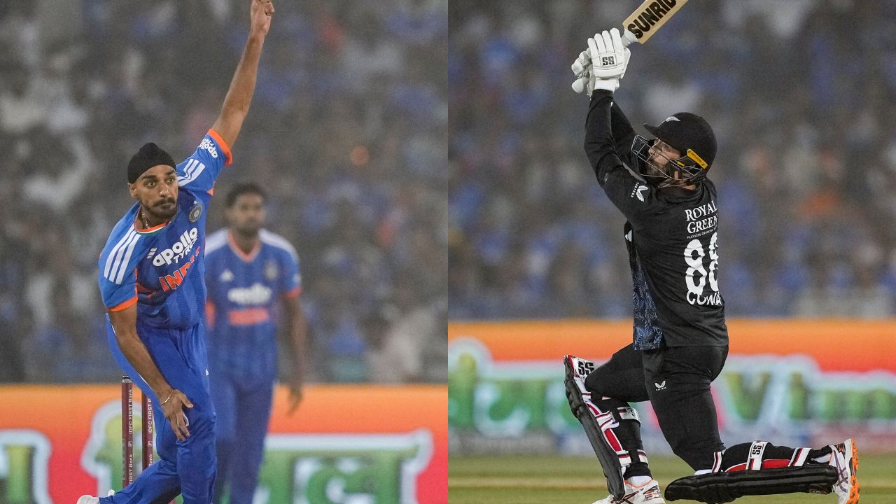 Devon Conway hit 18 runs against Arshdeep Singh in IND vs NZ 2nd T20I