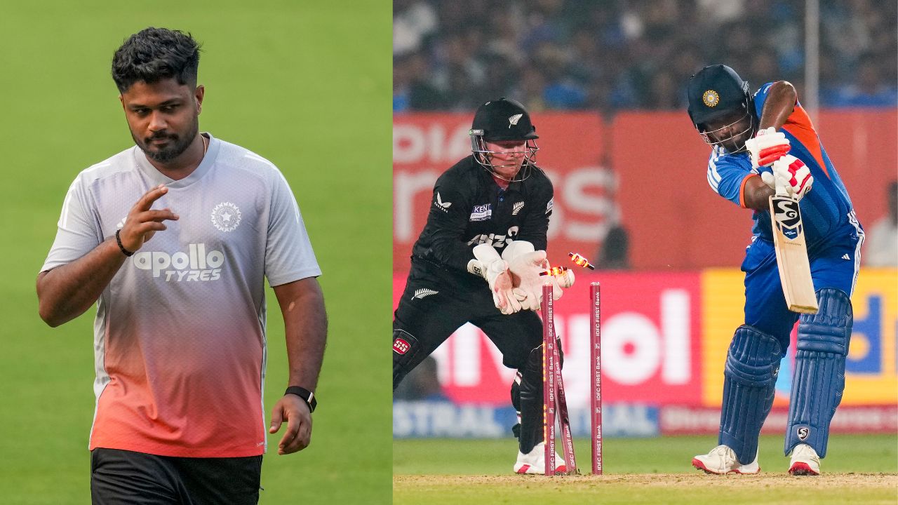 Sanju Samson Flop  Shows in IND vs NZ T20 Series