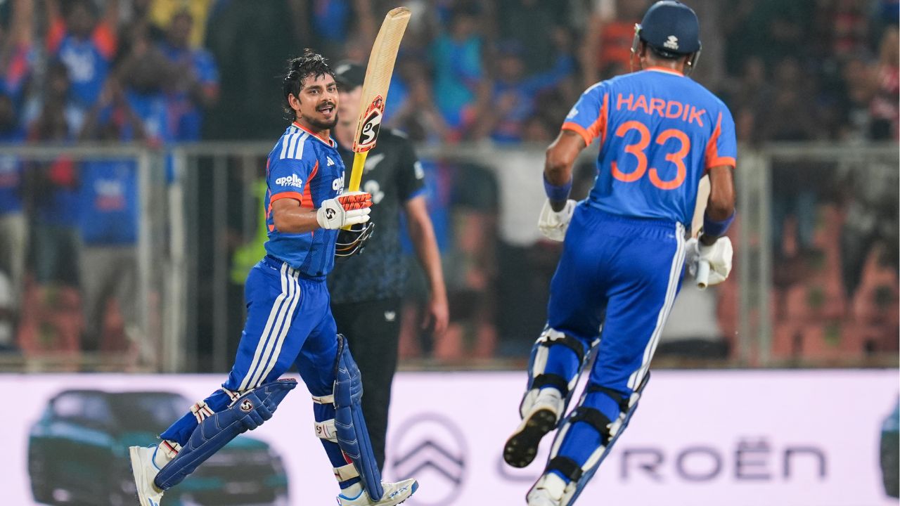 Ishan Kishan Maiden T20I Century